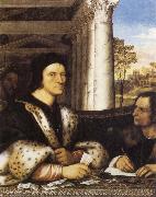 Sebastiano del Piombo Cardinal Carondelet and his Secretary oil painting